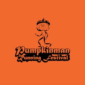 Pumpkinman Half Marathon and Running Festival! Logo