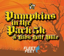 Pumpkins In The Park 5K & Kids 1/2 Mile Logo