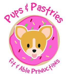 Pups & Pastries Logo