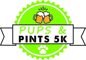 Pups & Pints 5K Logo