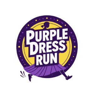 Purple Dress Run Logo