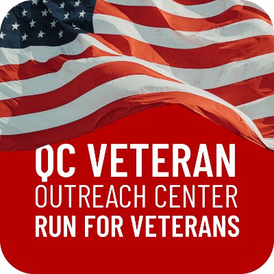 QC Veteran Outreach Center Run for Veterans - 2027 Logo