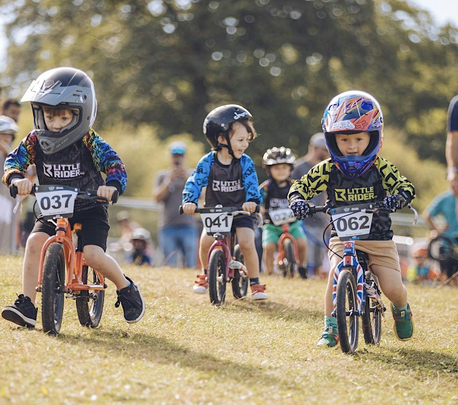 Quad Eliminator at the Cube Balance Bike World Championships Logo