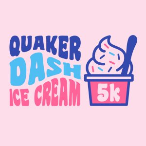 Quaker Dash Ice Cream 5k Logo