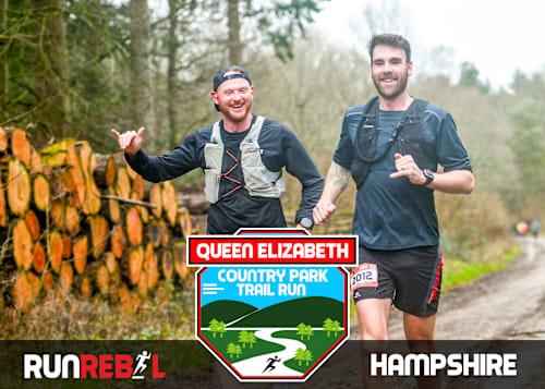 Queen Elizabeth Country Park Trail Run 2027 Logo