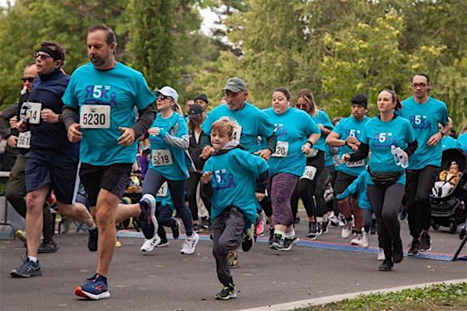 R5k Run/Walk and Recovery Celebration Logo