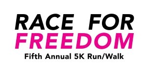Race for Freedom 5K Run/Walk Logo