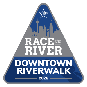 Race the River: Downtown Riverwalk Logo