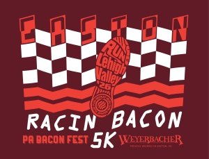 Racin' Bacon 5K Logo