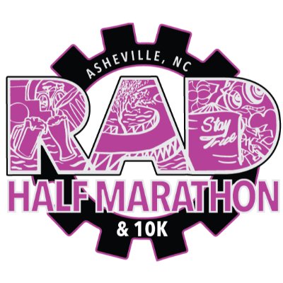 RAD Half Marathon & 10k Logo