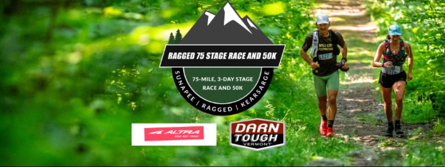 Ragged 75 Stage Race and 50k Logo