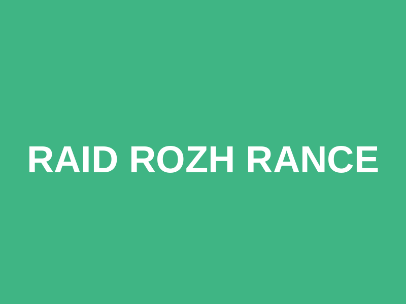 Raid Rozh Rance Logo