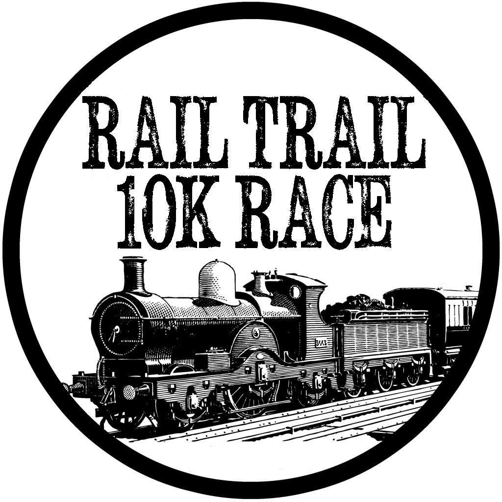 Rail Trail 10K Race Logo