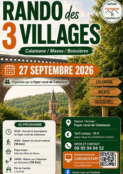 RANDO DES 3 VILLAGES