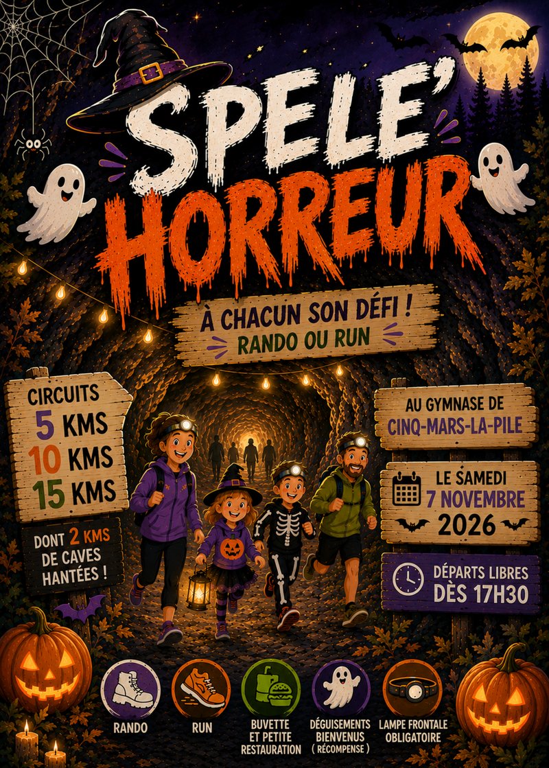 Rando/ Run Spélé'Horreur Logo