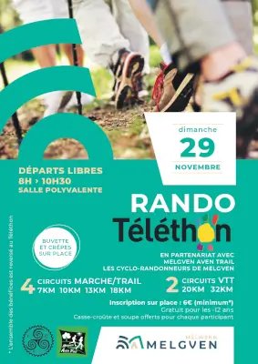 RANDO TELETHON MELGVEN Logo