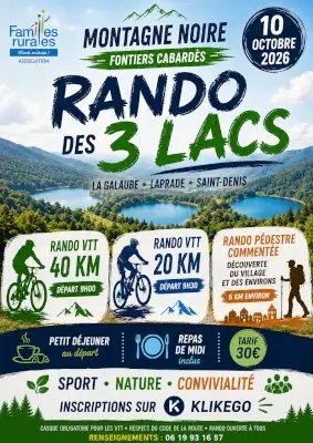 RANDO VTT DES 3 LACS Logo