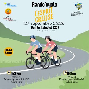 Rando'cyclo Esprit Creuse Logo
