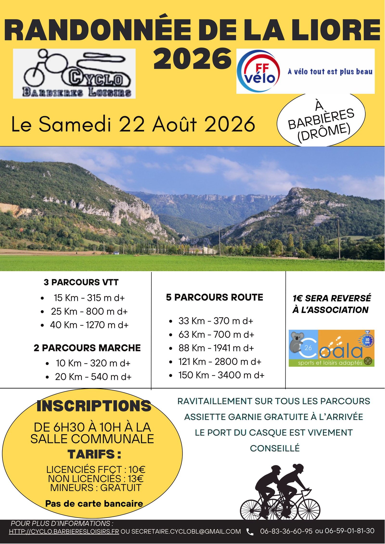Randonnée de la liore