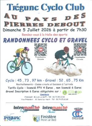 RANDONNEE GRAVEL DES PIERRES DEBOUT