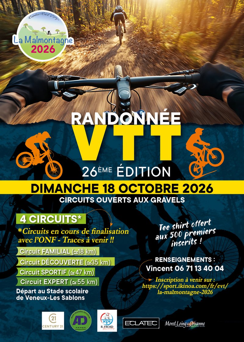 Randonnée VTT La Malmontagne 2026 Logo