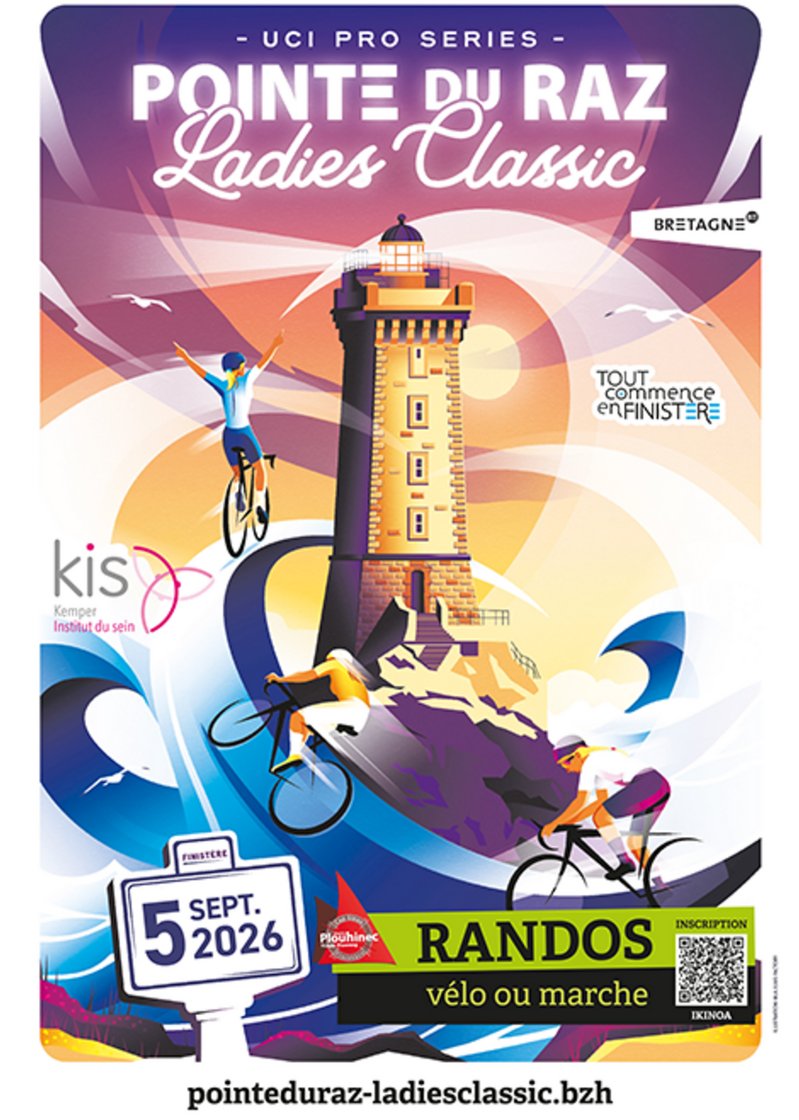 Randos de la POINTE DU RAZ LADIES CLASSIC® 2026 Logo