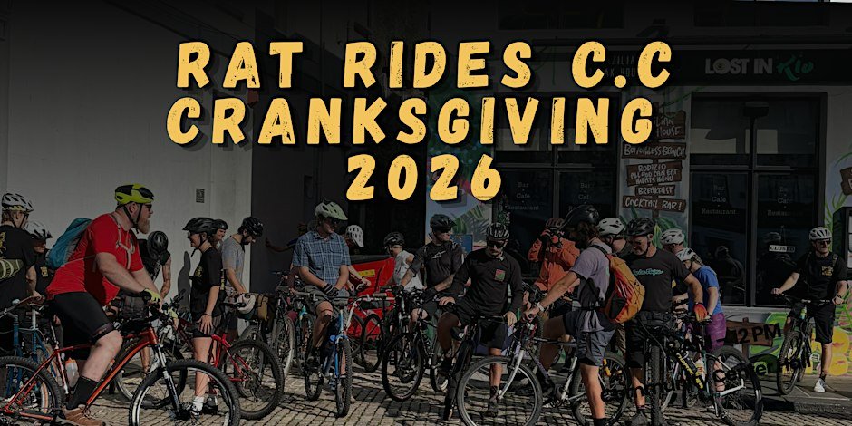 Rat Rides CC Cranksgiving 2026 Logo