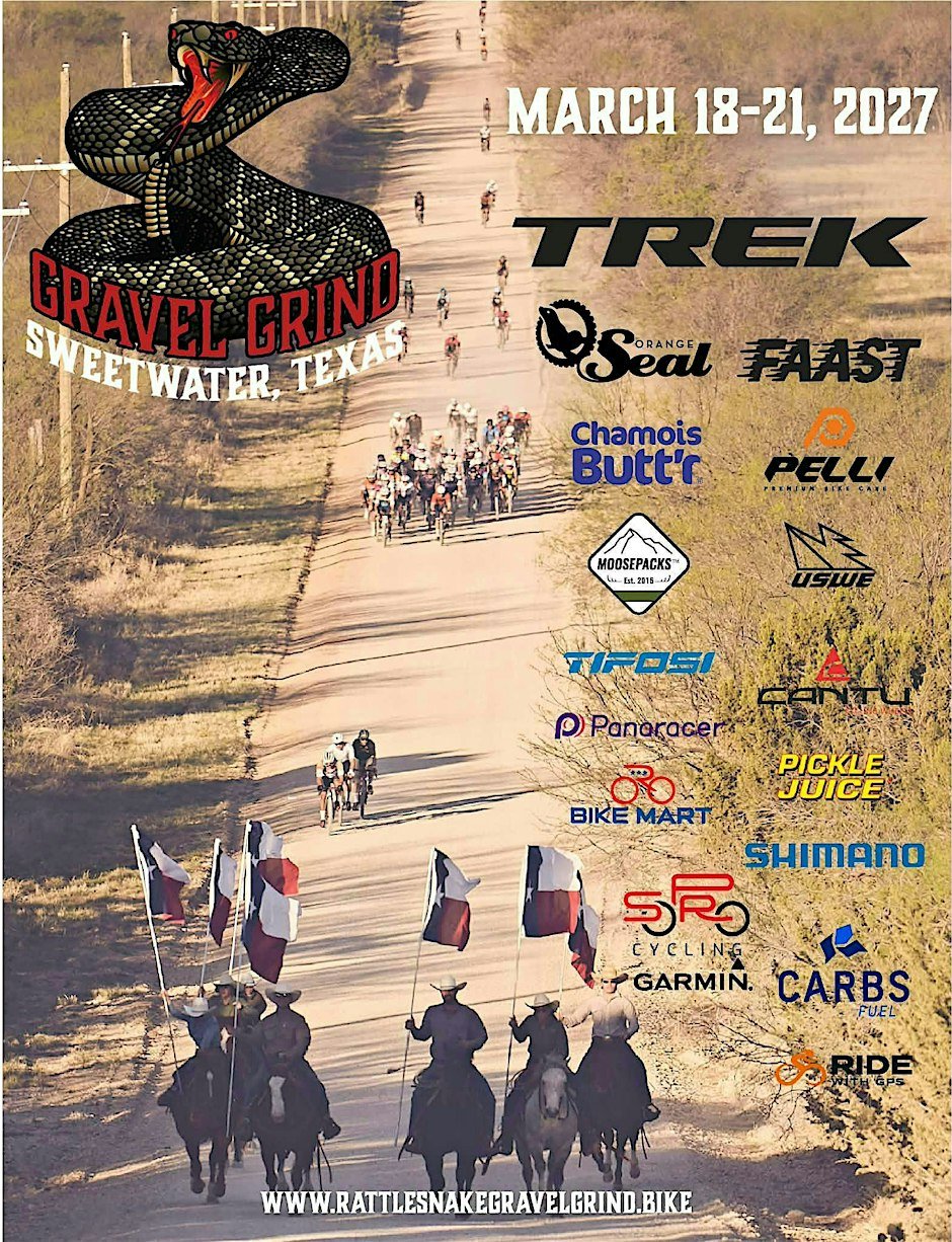 Rattlesnake Gravel Grind 2027 Sweepstakes Logo