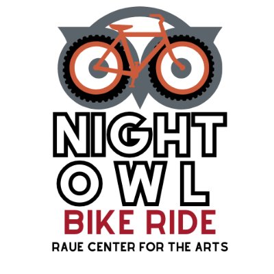 Raue Center's Night Owl Bike Ride 2026 Logo