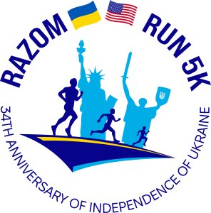 Razom Run 5K Logo