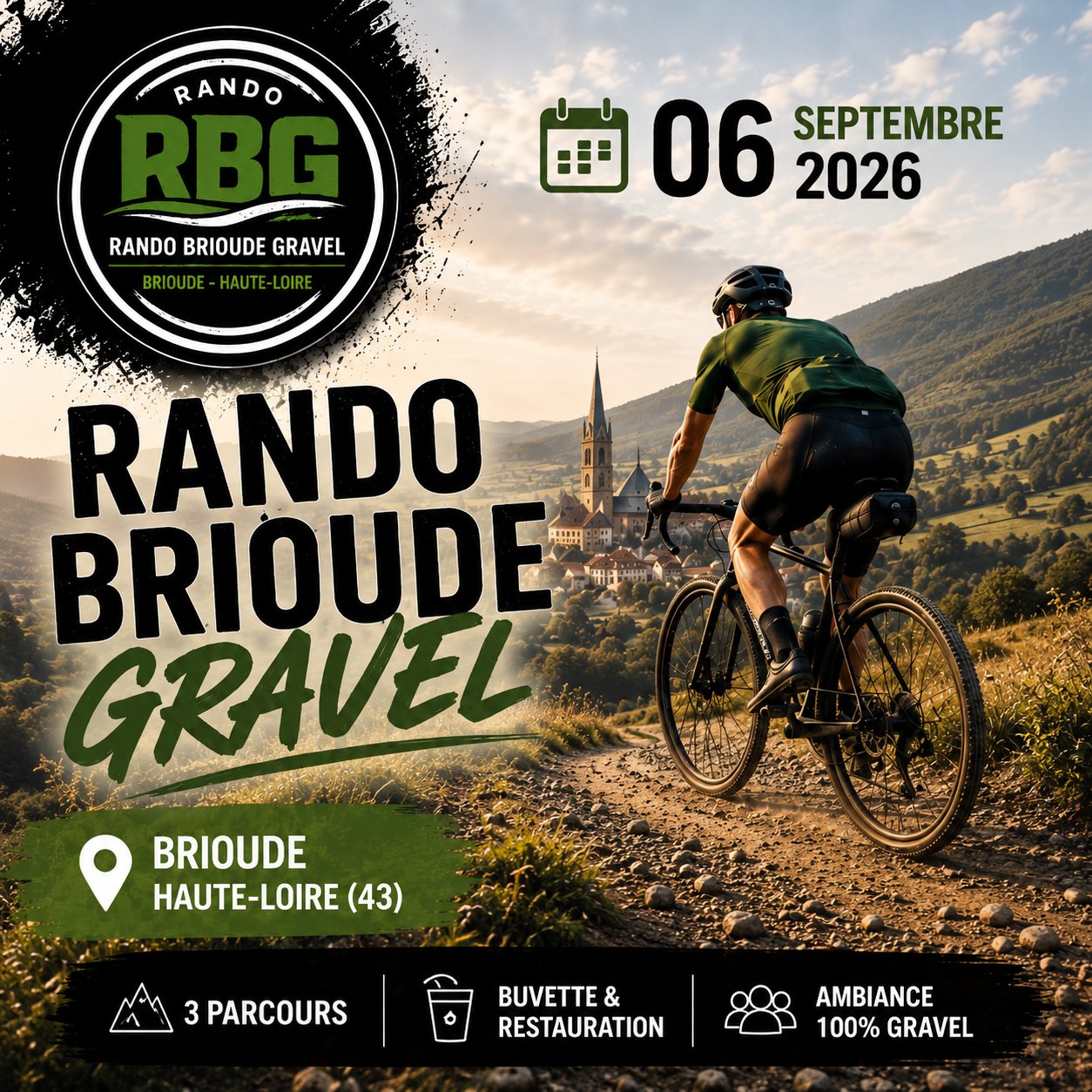 RBG - Rando Brioude Gravel #1 Logo