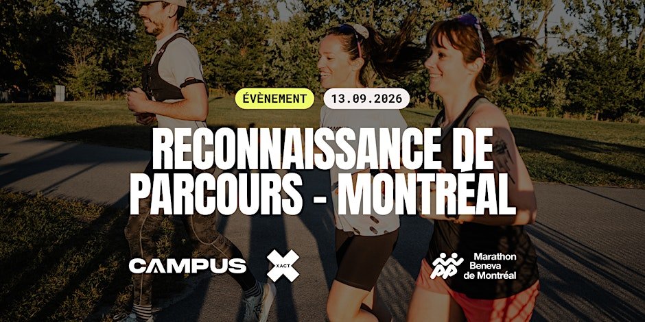 Reconnaissance de parcours MBDM x Campus x Xact Nutrition Logo