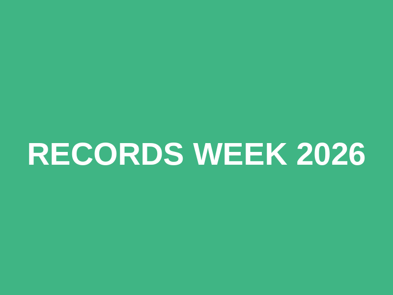 Records Week 2026 Logo