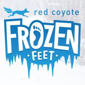 Red Coyote Frozen Feet Challenge Logo