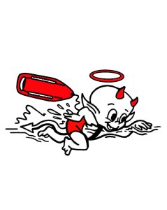 Red Devil Swim Logo