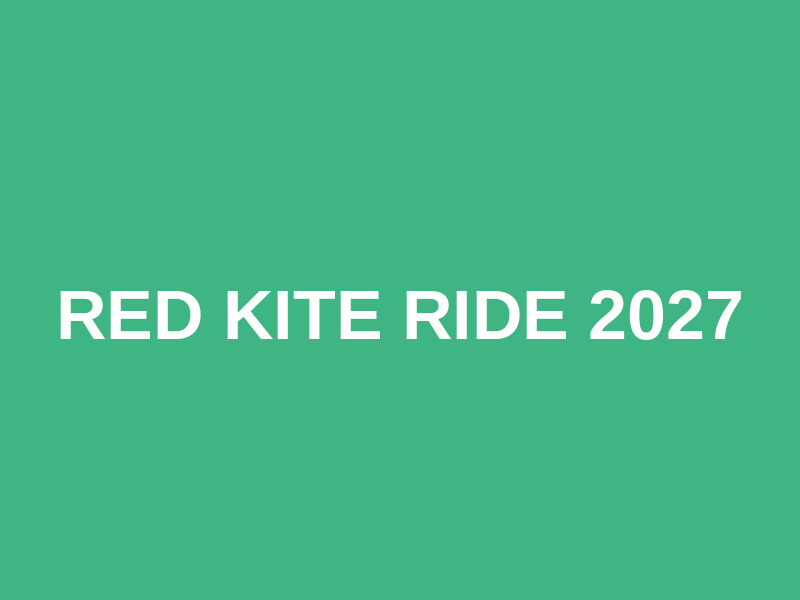 Red Kite Ride 2027 Logo