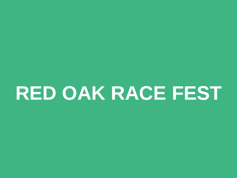 Red Oak Race Fest Logo