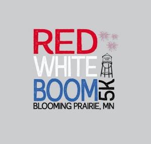 Red, White and Boom 5k Logo
