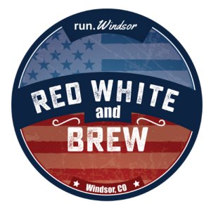 Red, White and Brew 5k, 10k & Half Marathon Logo