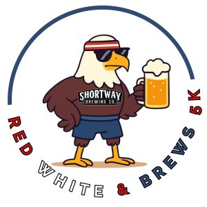 Red White & Brews 5k Logo