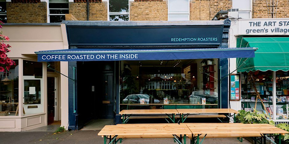 Redemption Roasters x Dulwich Runners - Monthly run club - October 2026 Logo