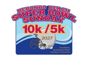Redondo Beach Super Bowl Sunday 10k/5k Logo