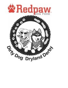Redpaw's Dirty Dog Dryland Derby Logo