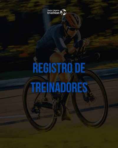 REGISTRO DE TREINADORES DE SANTA CATARINA  2026