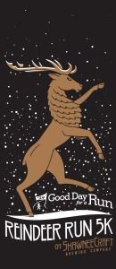 Reindeer Run at ShawneeCraft 5K Logo