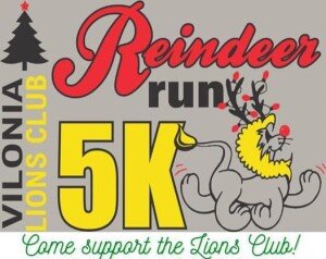 Reindeer Run/Walk 5K Logo