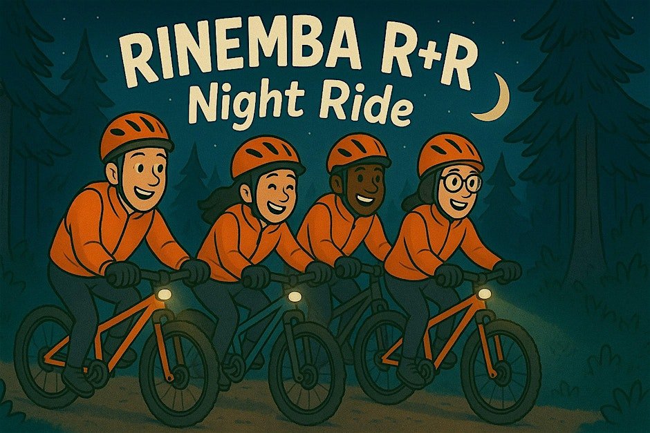 Relax and Recovery/Intro to Night Riding at Big River with Dave G Logo