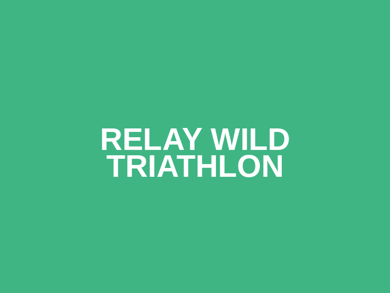 Relay Wild Triathlon Logo