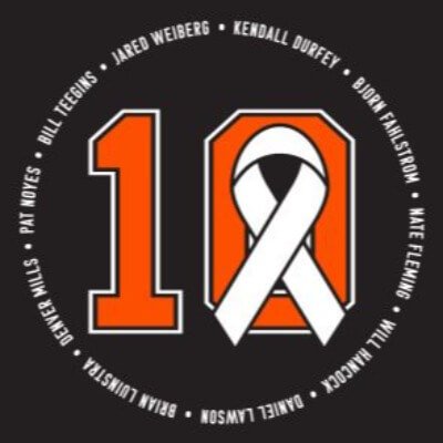 Remember the 10 Run Logo