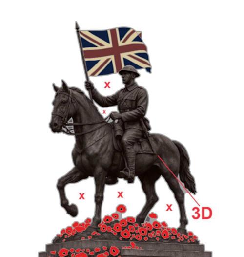 Remembrance Day Run 2026 - North East Logo